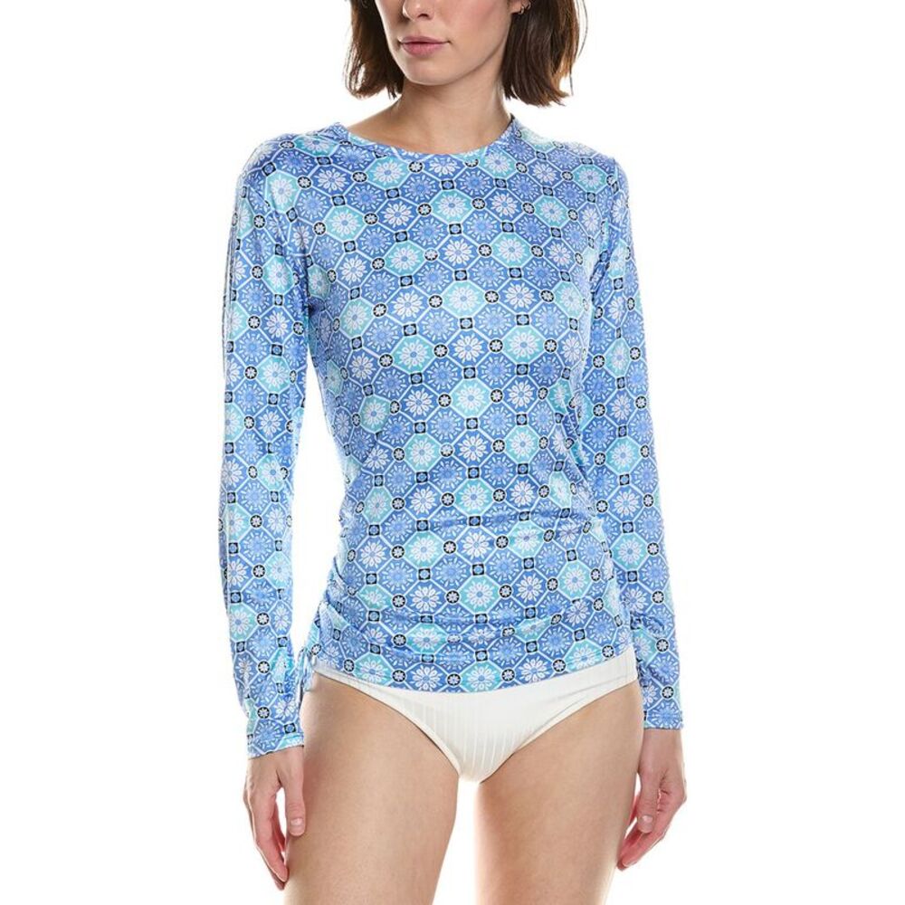 Stella Parker Womens Southern Charm Rashguard, Blue